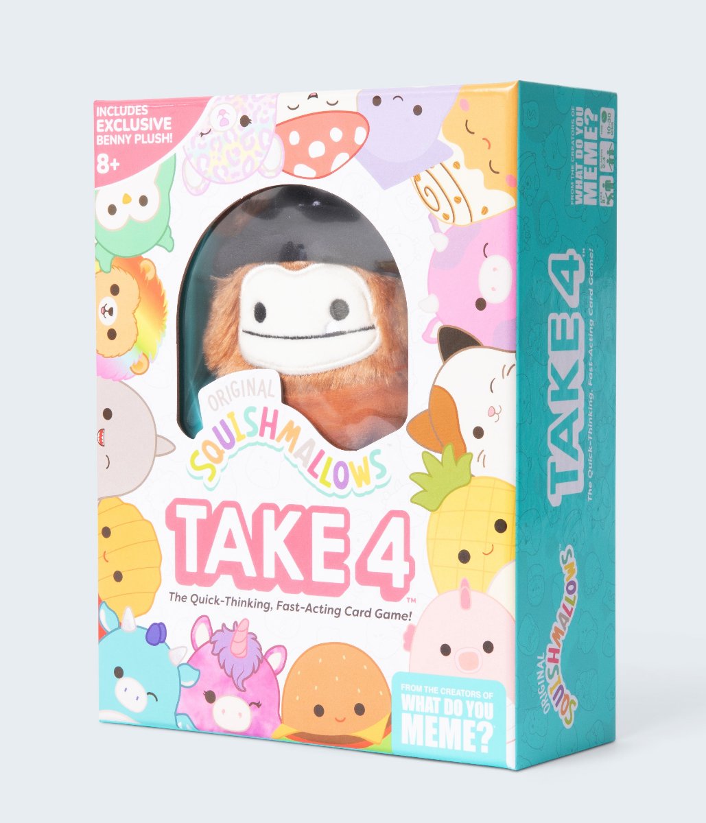 Squishmallows Take 4 Card Game