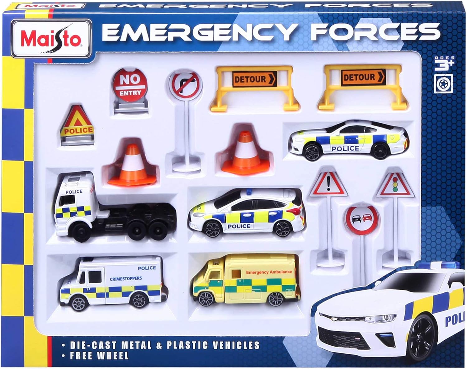 Fresh Metal Emergency Force Playset