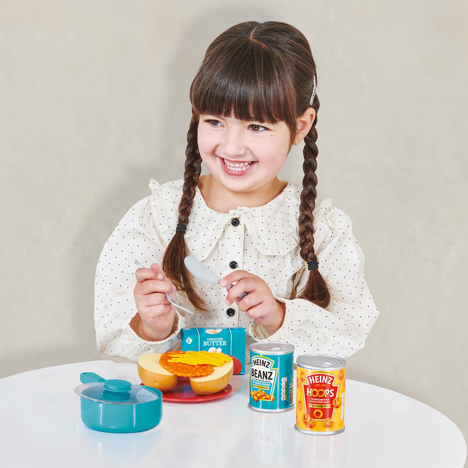 Casdon Heinz Beanz and Hoops Make and Play Food Set