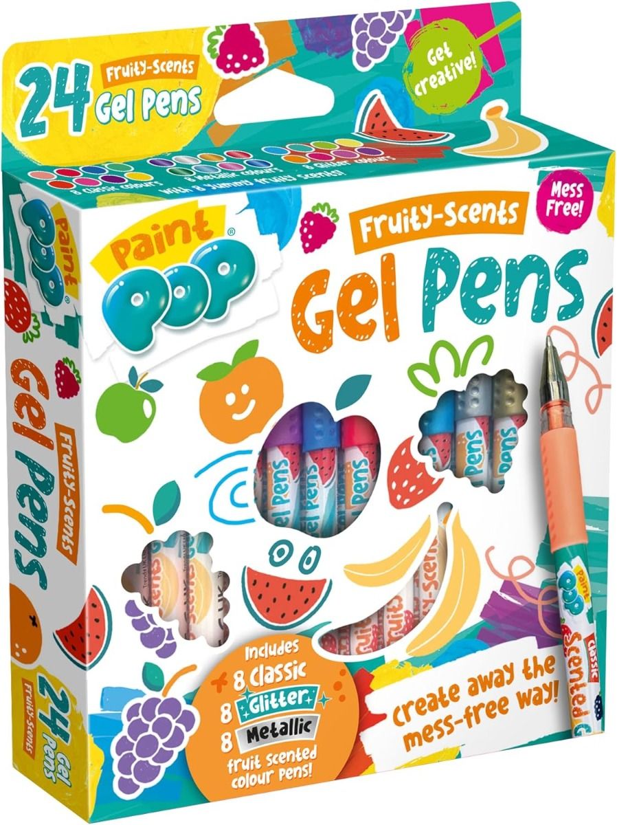 Paint Pop Scented Gel Pens 24