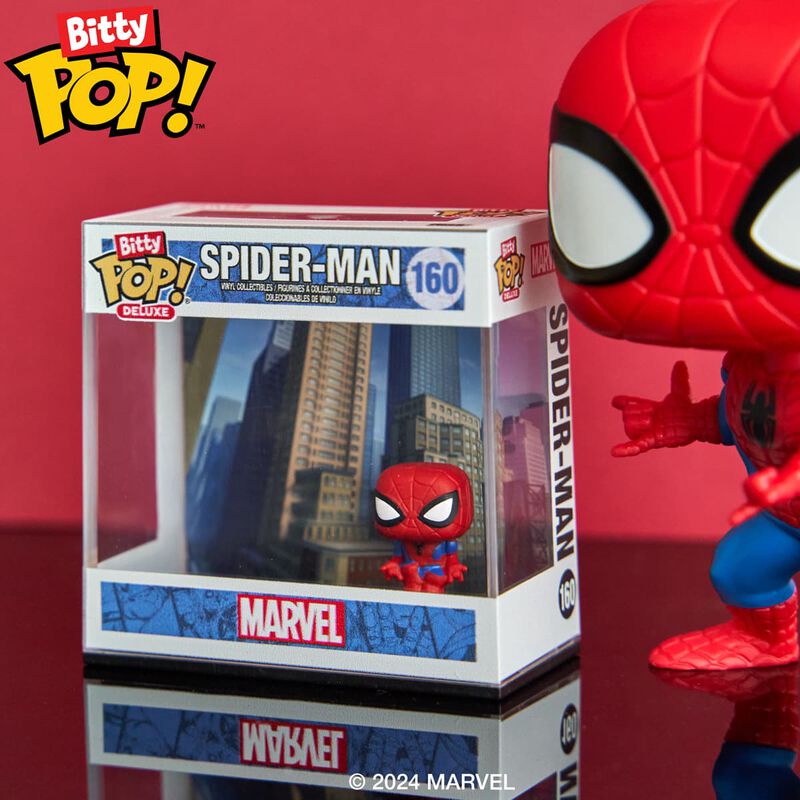 Bitty Pop! Deluxe Spider-Man (Cityscape)