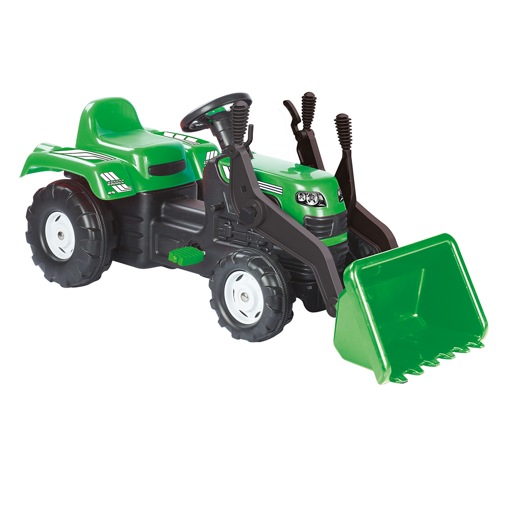 Tractor Pedal Operated With Excavator Green