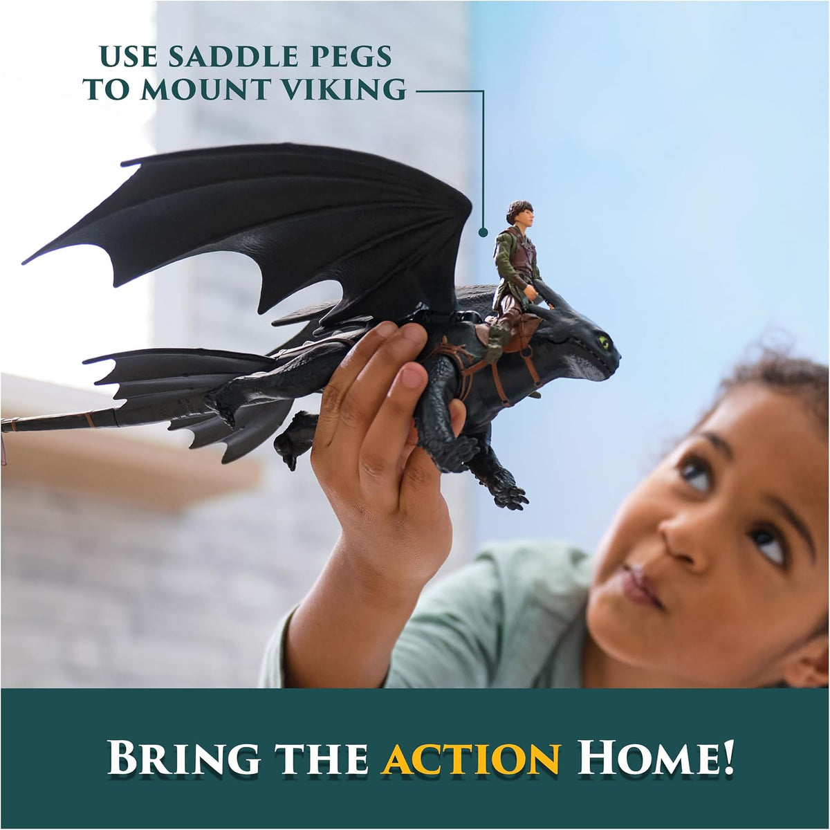 How to Train Your Dragon Toothless & Hiccup Viking Duo Action Figures