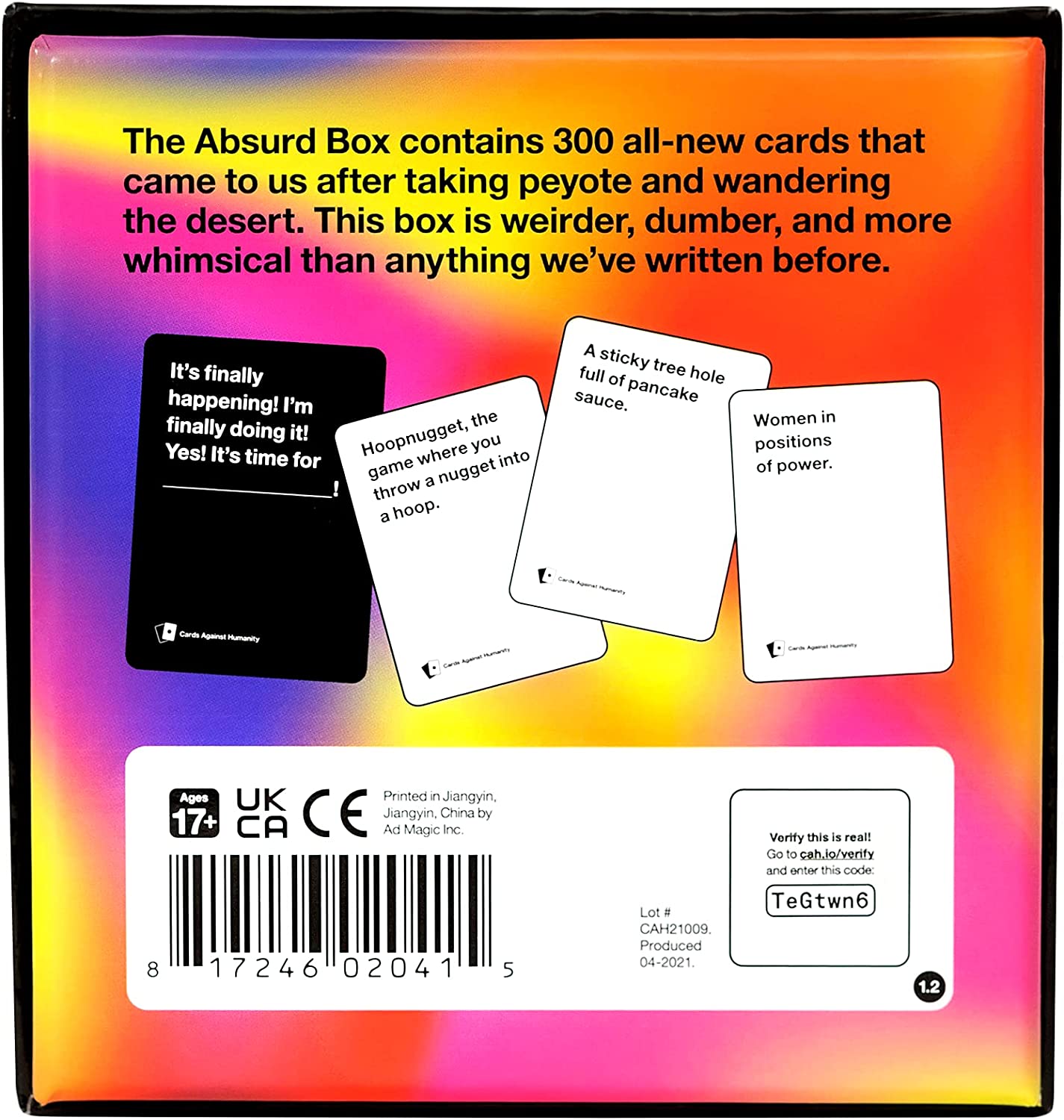 Cards Against Humanity Absurd Box