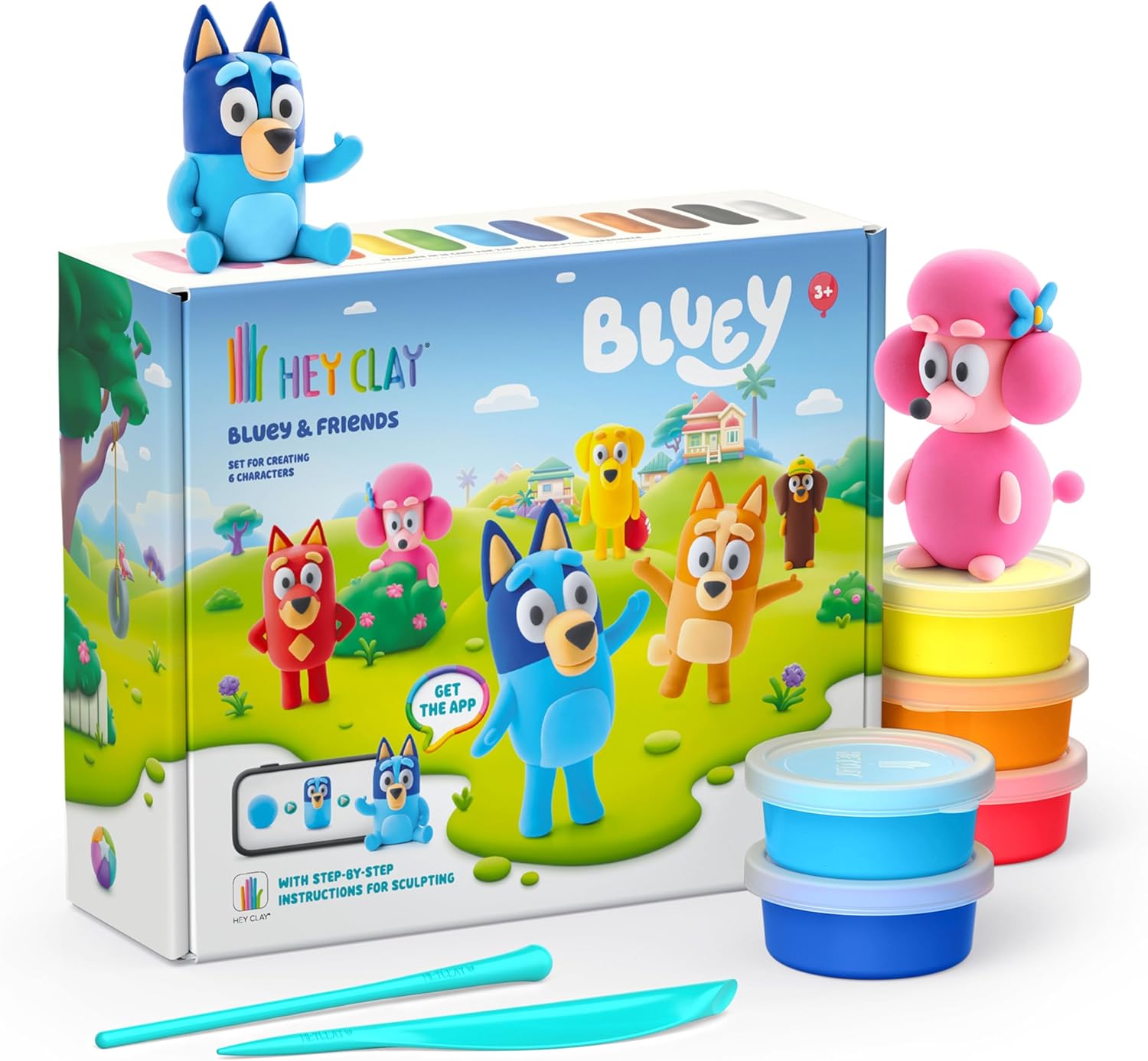 Hey Clay Bluey 15 can Set
