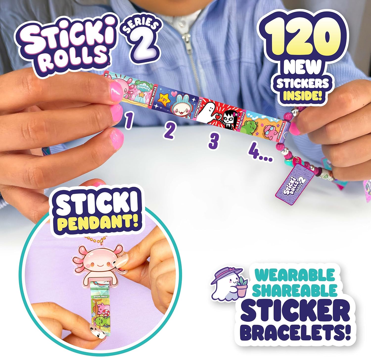 Sticki Rolls Pendant Pack Series 2