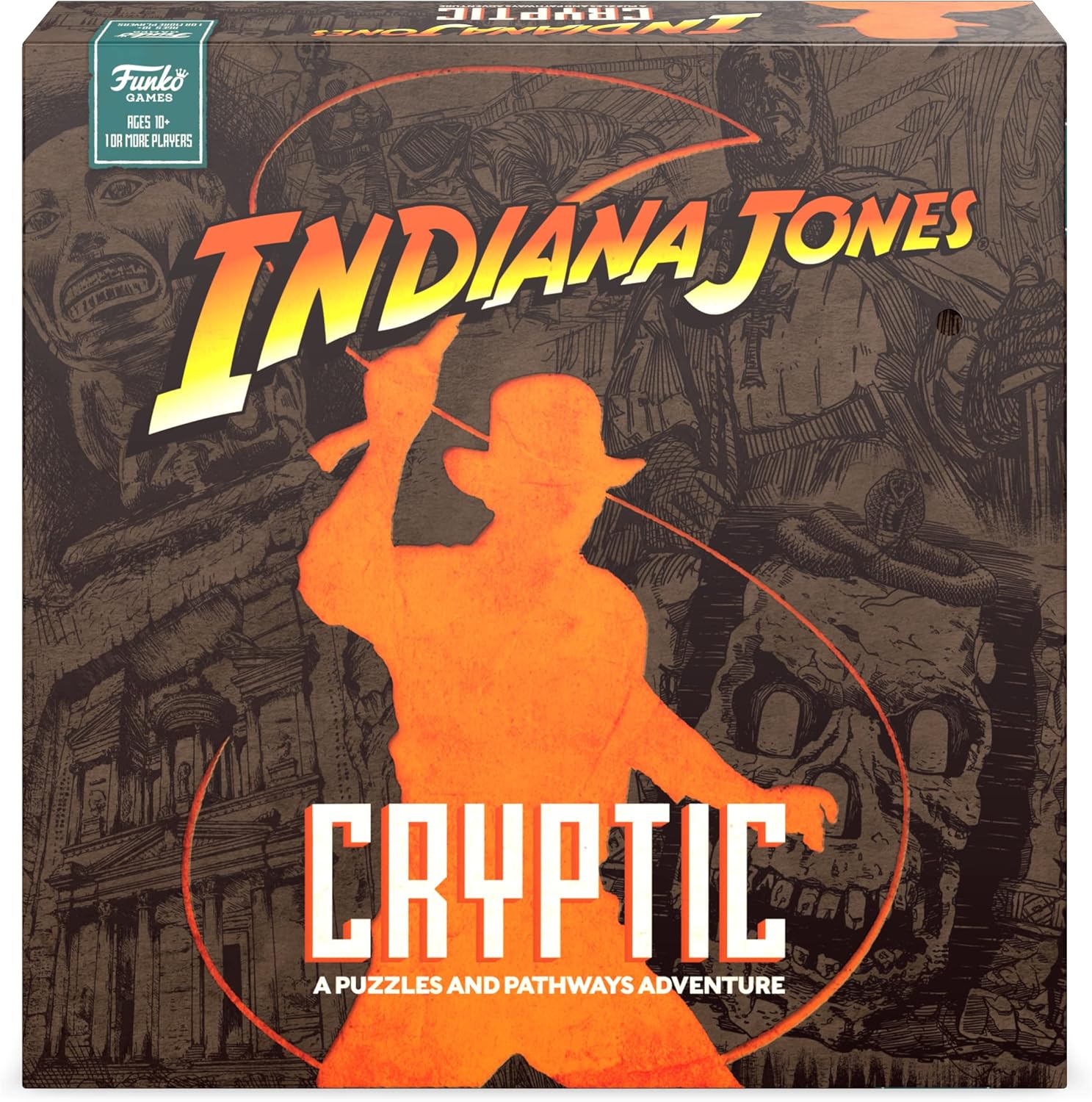 Funko Games: Indiana Jones Cryptic Board Game
