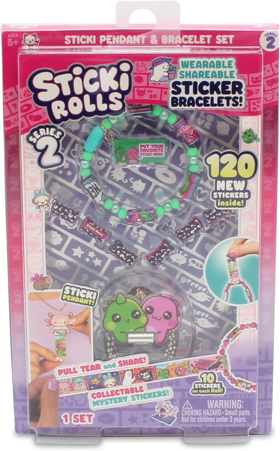 Sticki Rolls Pendant Pack Series 2