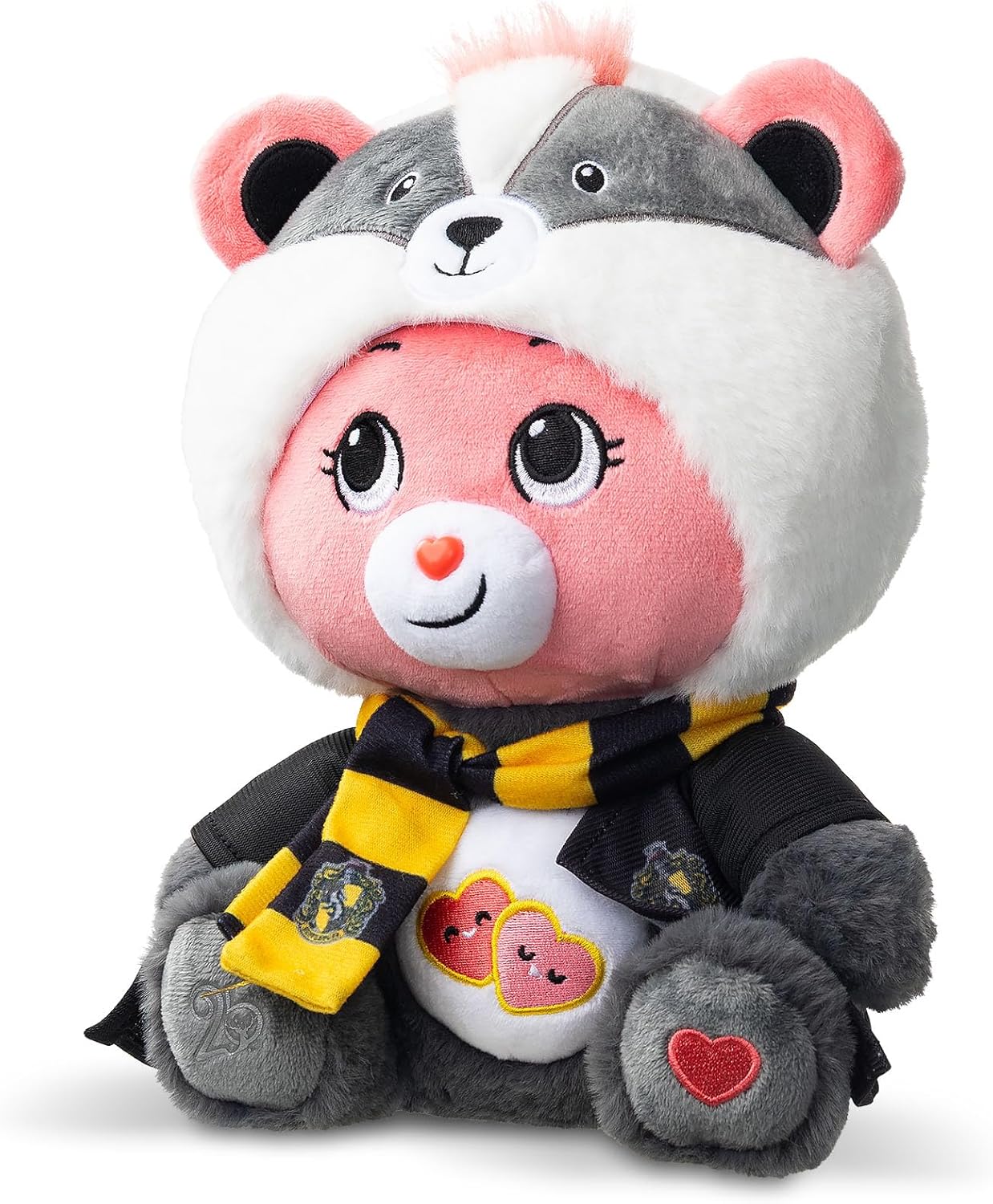 Care Bears x Harry Potter - Hufflepuff Love-A-Lot Bear 30cm Hoodie Plush