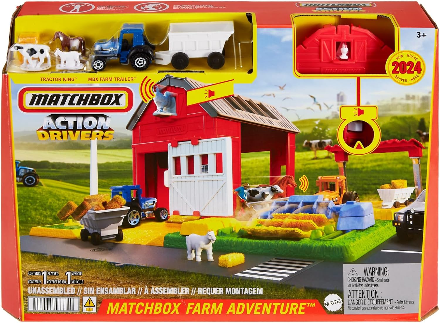 Matchbox Farm Adventure Vehicle Playset
