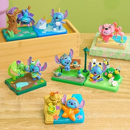 Happy Haul Stitch Goes Wild Scene Setters Blind Box