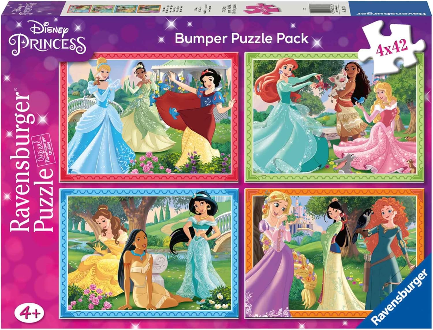 Disney Princess 4x42pc Bumber Pack