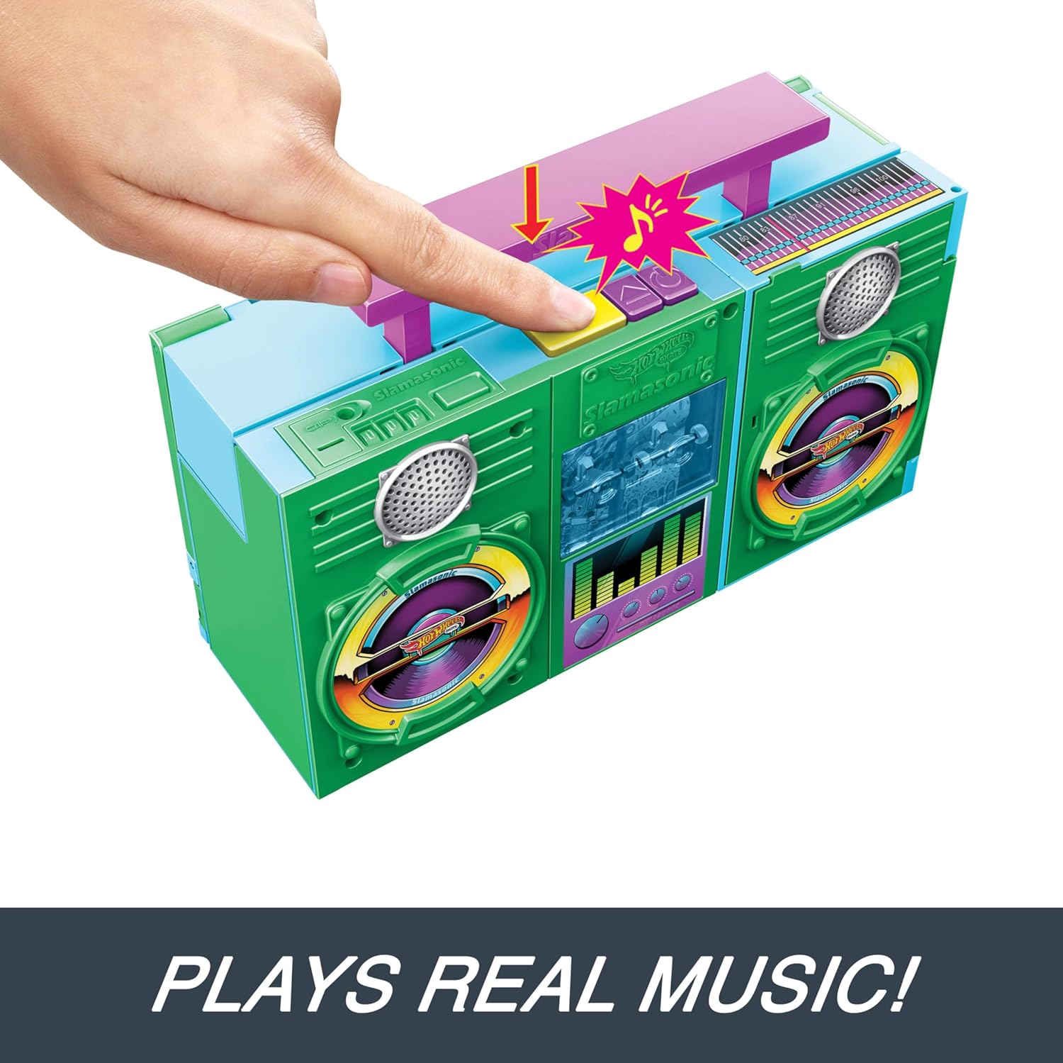 Hot Wheels Skate Boombox Skate Park