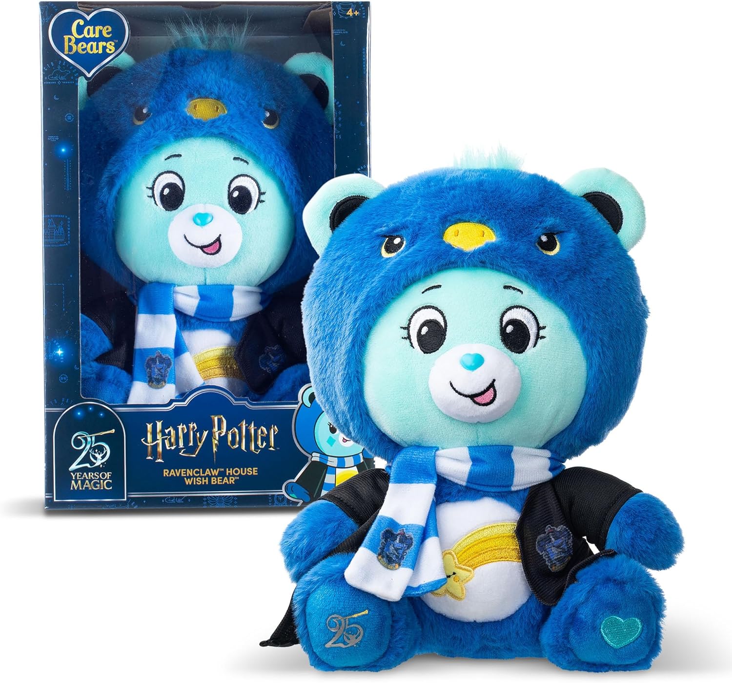 Care Bears x Harry Potter - Ravenclaw Wish Bear 30cm Hoodie Plush