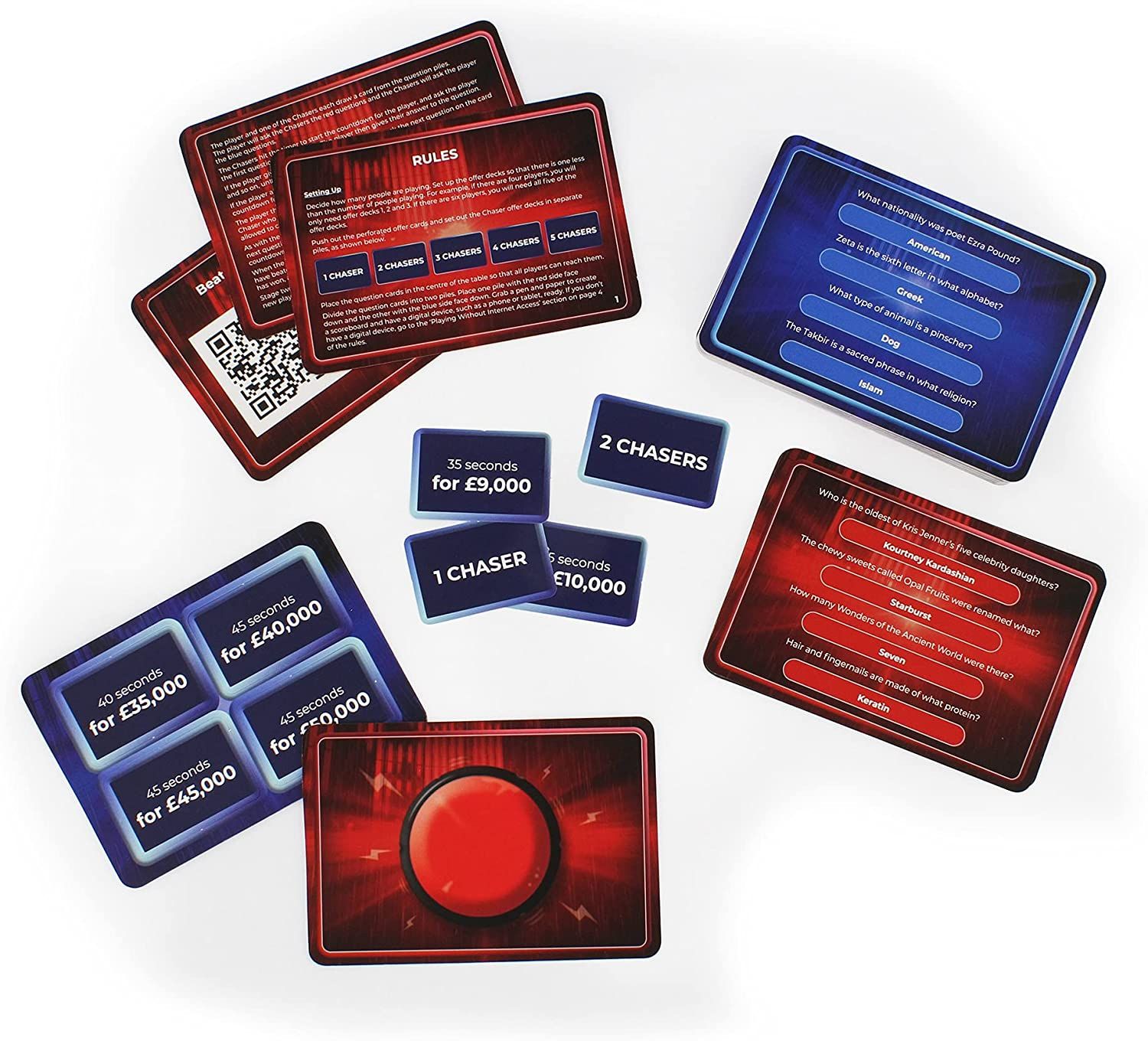 Beat The Chasers Card Game