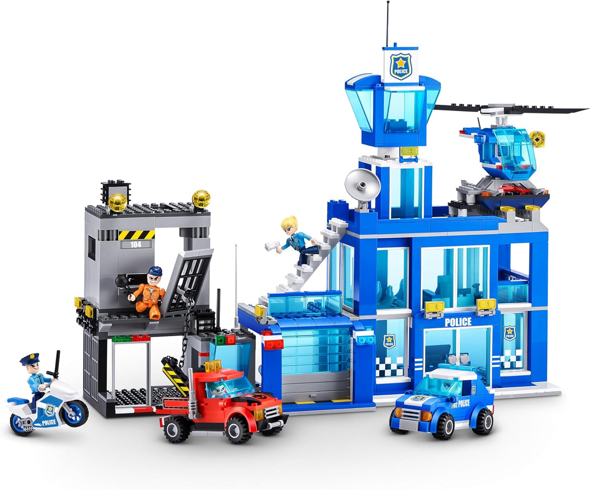 Max City Playset Police Headquarters 889 pcs
