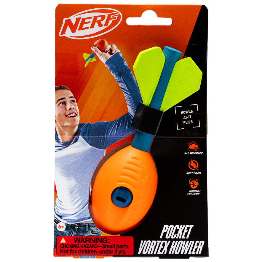 NERF Pocket Vortex Howler Foam Ball Toy