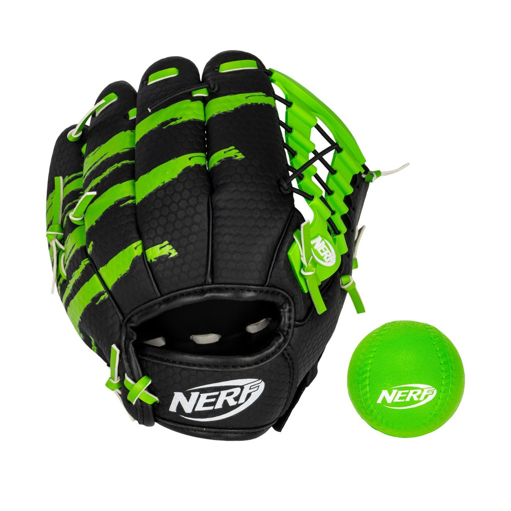NERF Baseball Glove and Ball Set