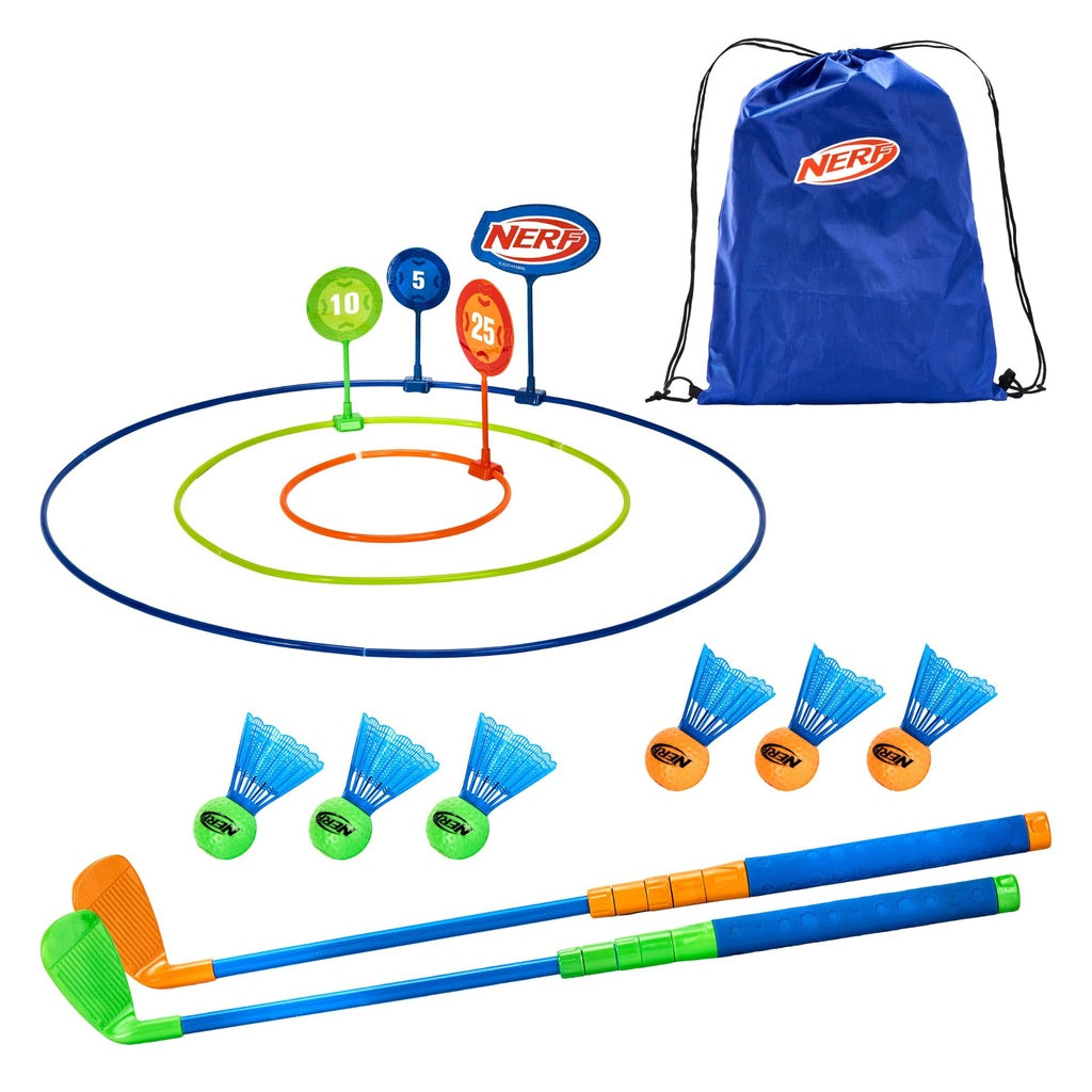 NERF Birdie Shot Golf Set