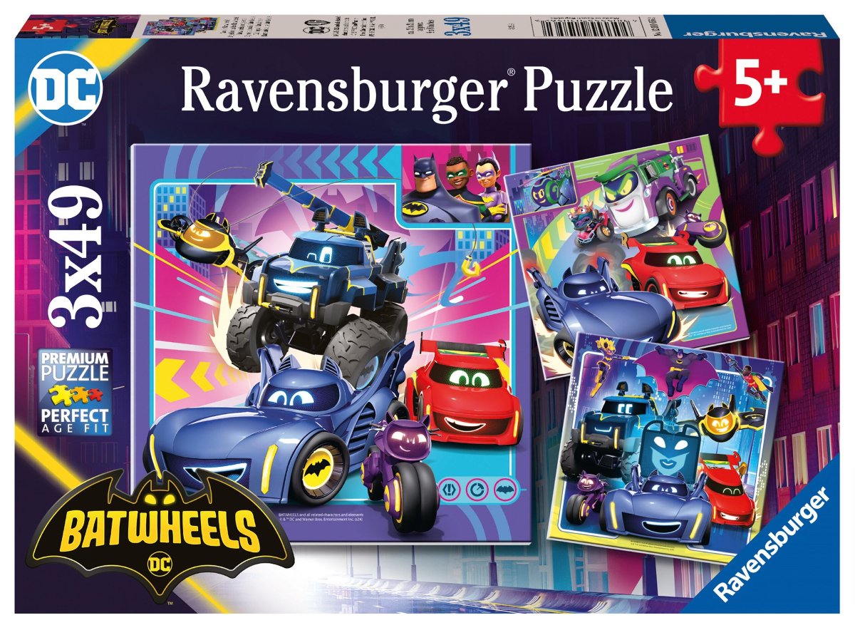 Batwheels, 3x49pc