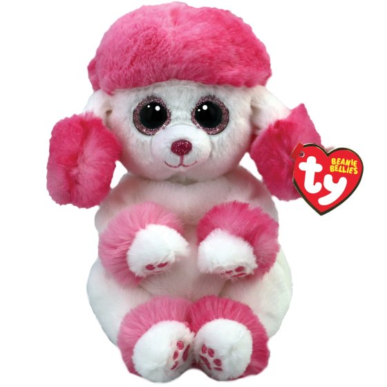 Heartly Pink Poodle