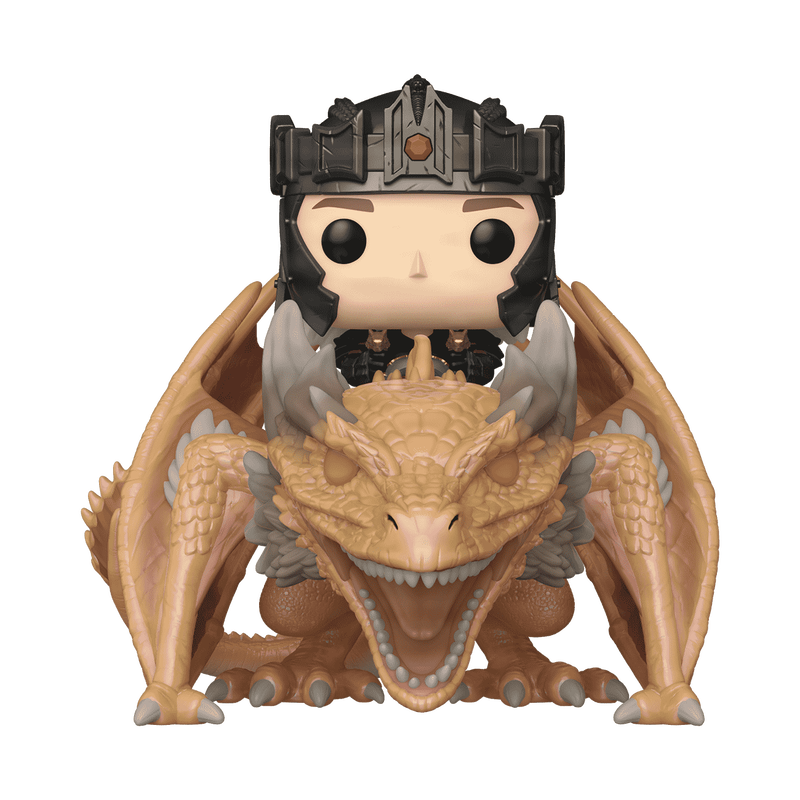Funko POP! Rides Deluxe: House of the Dragon - Aegon Targaryen Vinyl Figure