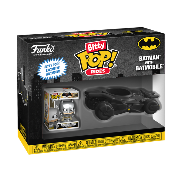 Funko Bitty POP Ride: DC Batman w/ Batmobile