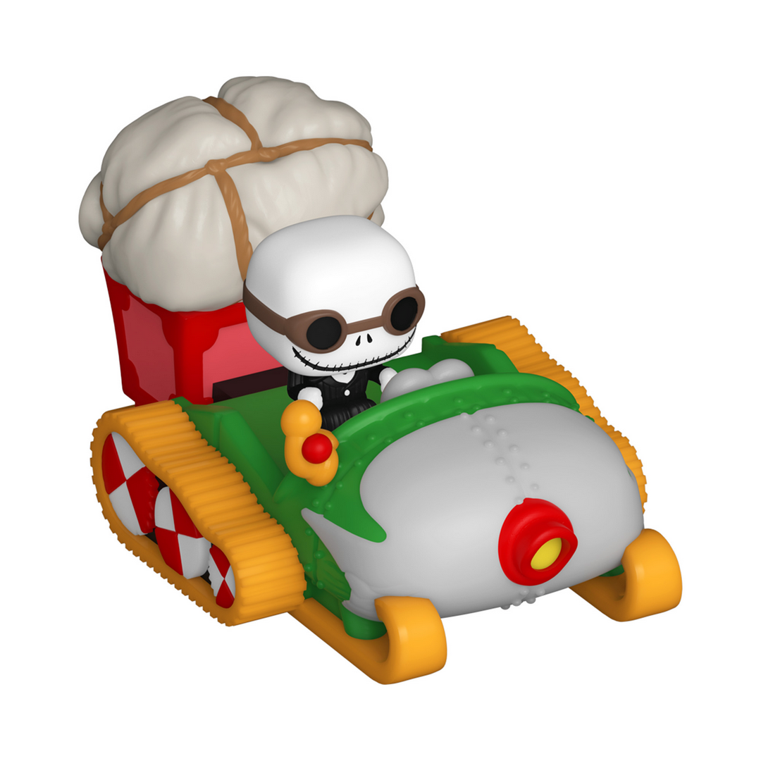 Bitty Pop Ride-TNBC  Jack Skeleton w/Snowmobile