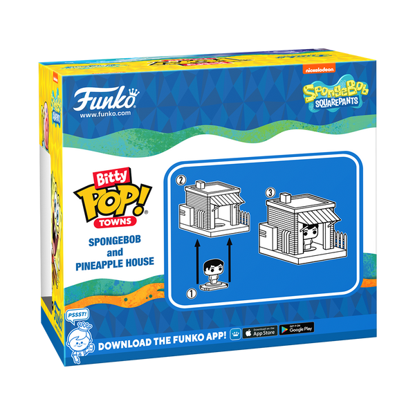 Funko Bitty POP! Town: Spongebob & Pineapple House