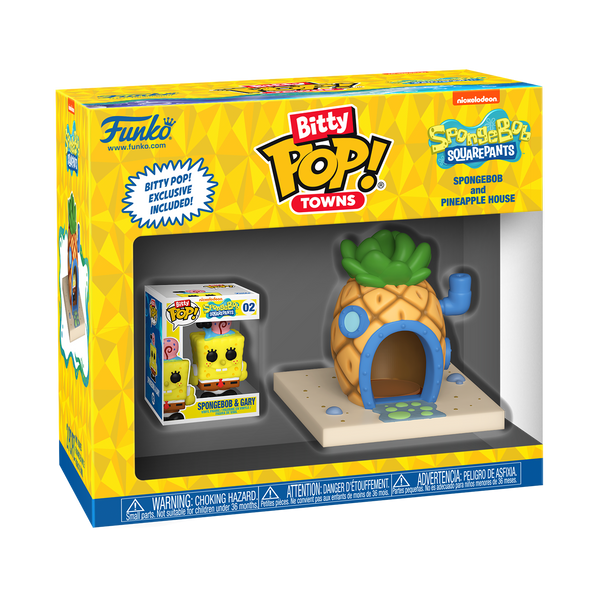 Funko Bitty POP! Town: Spongebob & Pineapple House