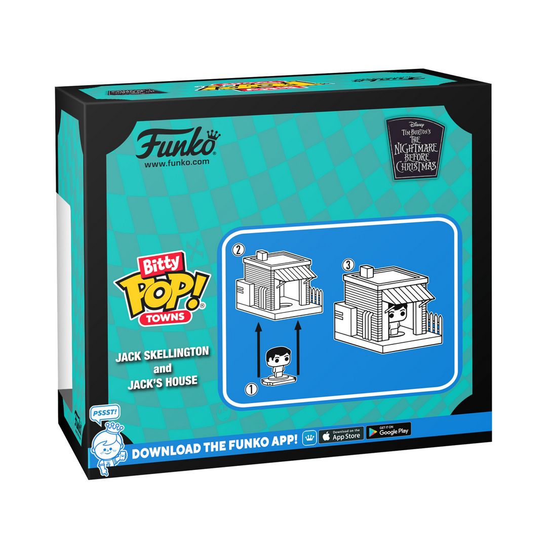 Funko Bitty POP! Town: The Nightmare Before Christmas - Jack at Home