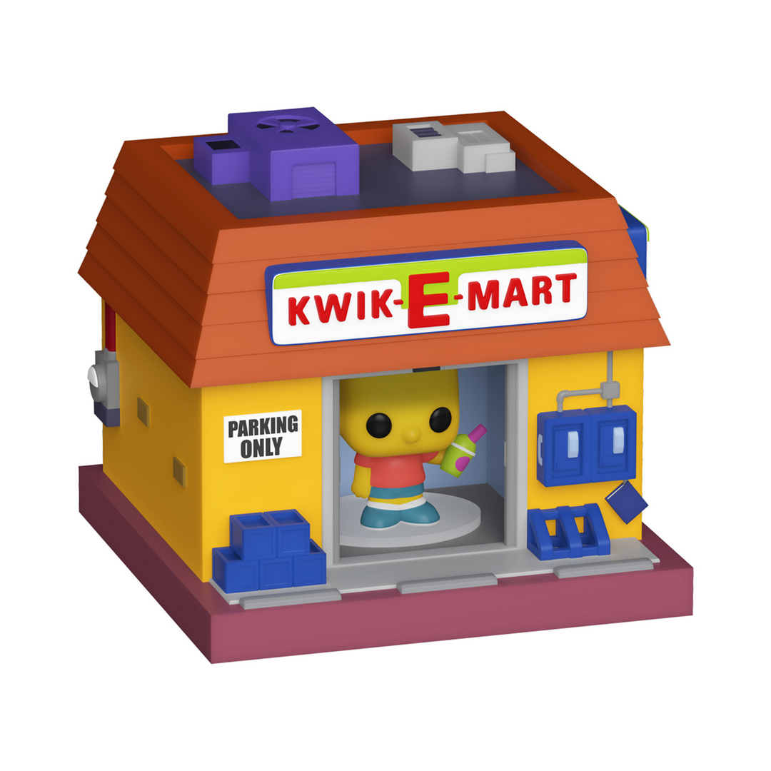 Bitty Pop Town -The Simpsons Kwik-E Mart