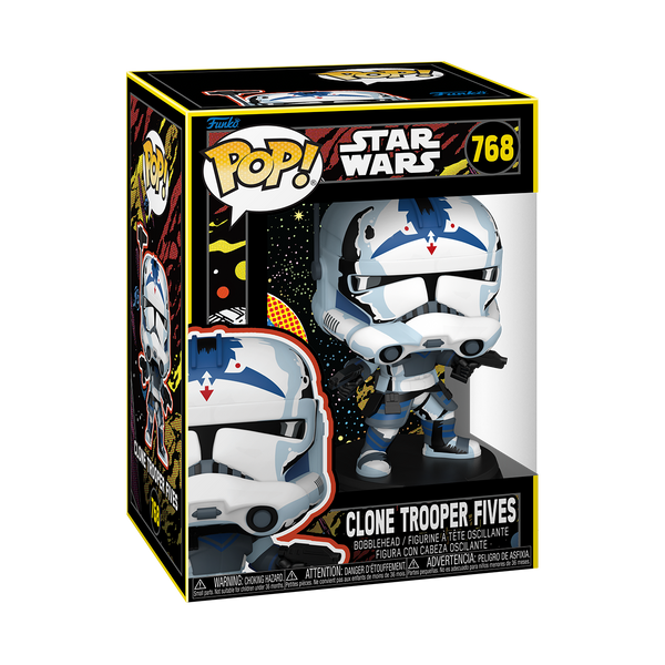 Funko POP! Star Wars: Clone Troopers Fives