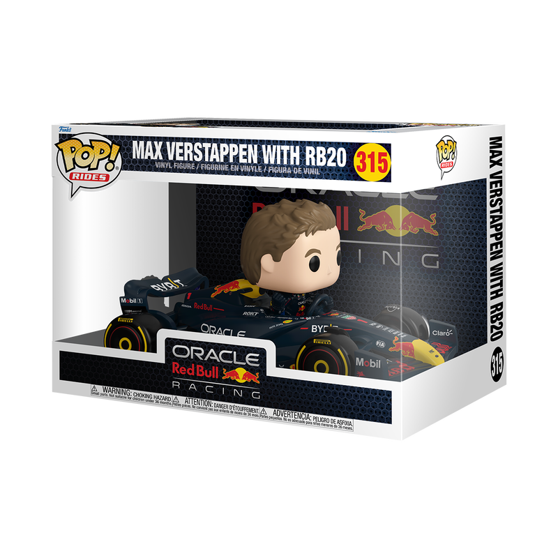 Funko POP! Rides Super Deluxe: Max Verstappen with RB20
