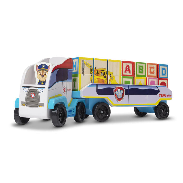 Melissa & Doug Paw Patrol ABC Block Truck
