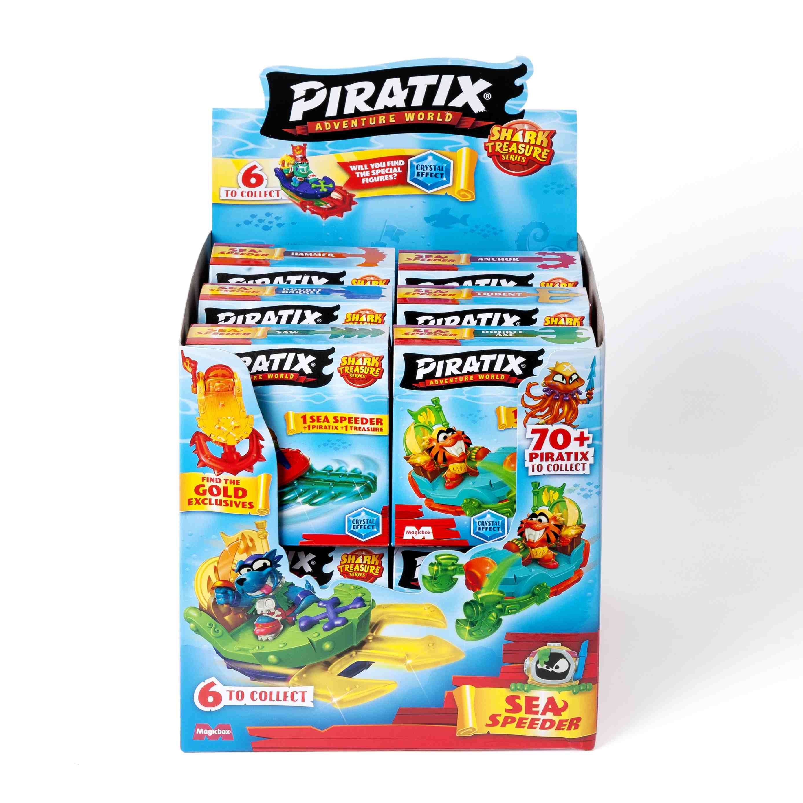 Piratix: Shark Treasure Sea Speeder