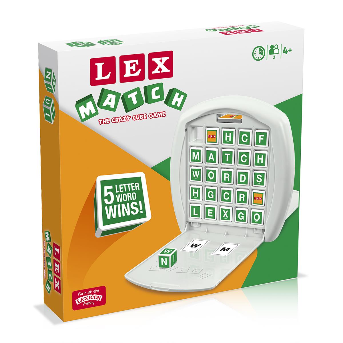 Lex Top Trumps Match - The Crazy Cube Game
