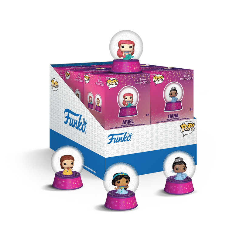 Funko Mini Snow Globes Disney Princess