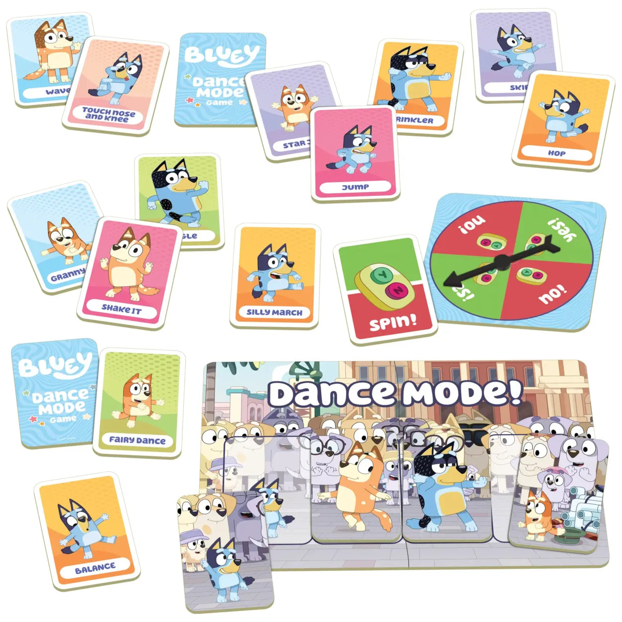 Orchard Toys Bluey Dance Mode Board Game
