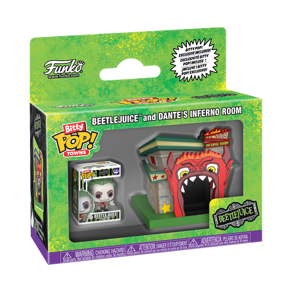 Funko Bitty POP! Town: Beetlejuice and Dante's Inferno Room