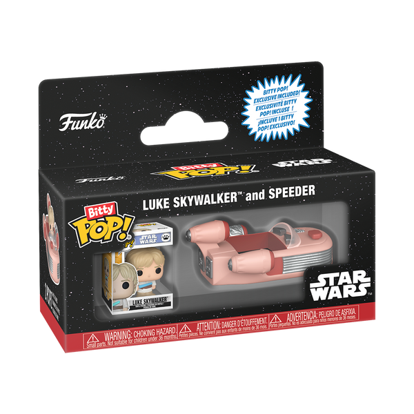Funko Bitty POP! Ride: Luke Skywalker and Speeder - Star Wars