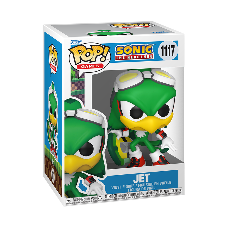 POP Games  Sonic- Jet the Hawk With Board