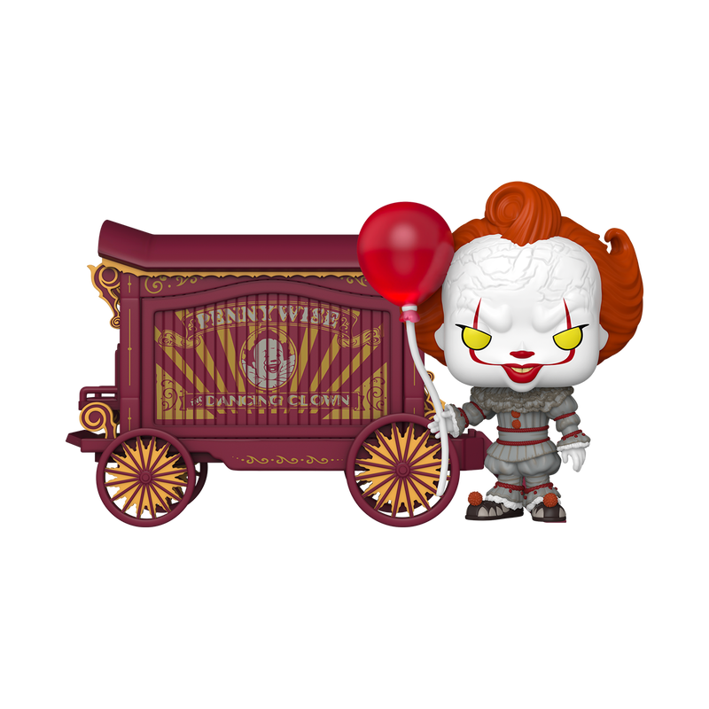 Funko Pop! Town Welcome to Derry Pennywise & Wagon Vinyl Figure Set