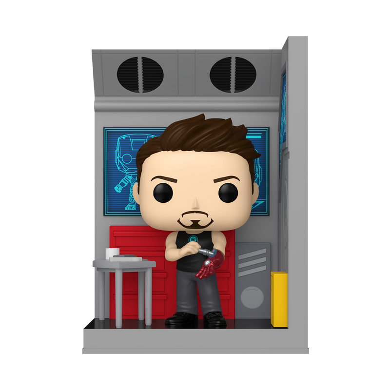 Funko POP! Nooks: Marvel - Tony Stark's Workshop Vinyl Figure