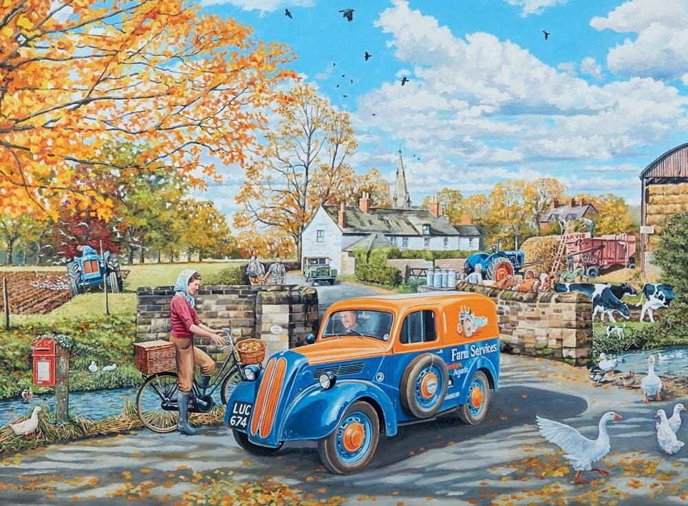 Happy Days No 3, Countryside Nostalgia 4x 500pc