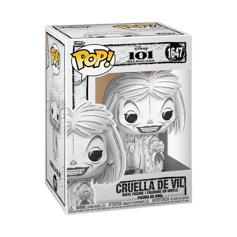 Funko POP! Disney: Sketched Cruella De Vil