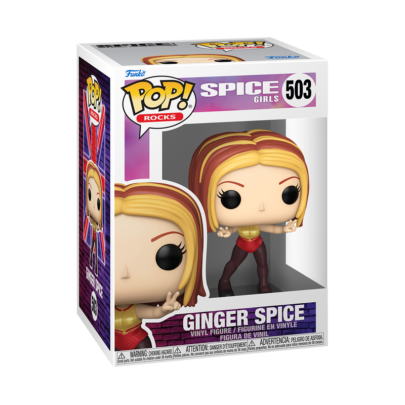 Funko POP! Rocks: Spice Girls - Ginger Spice Vinyl Figure