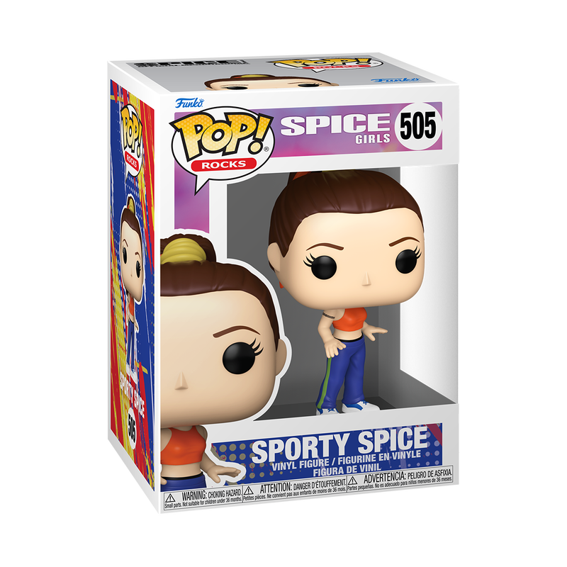 Funko POP! Rocks: Spice Girls - Sporty Spice Vinyl Figure