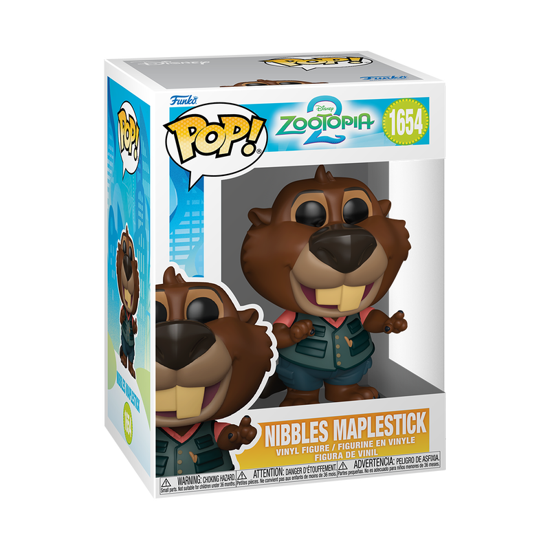 Funko POP! Disney: Zootopia 2 - Nibbles Maplestick Vinyl Figure