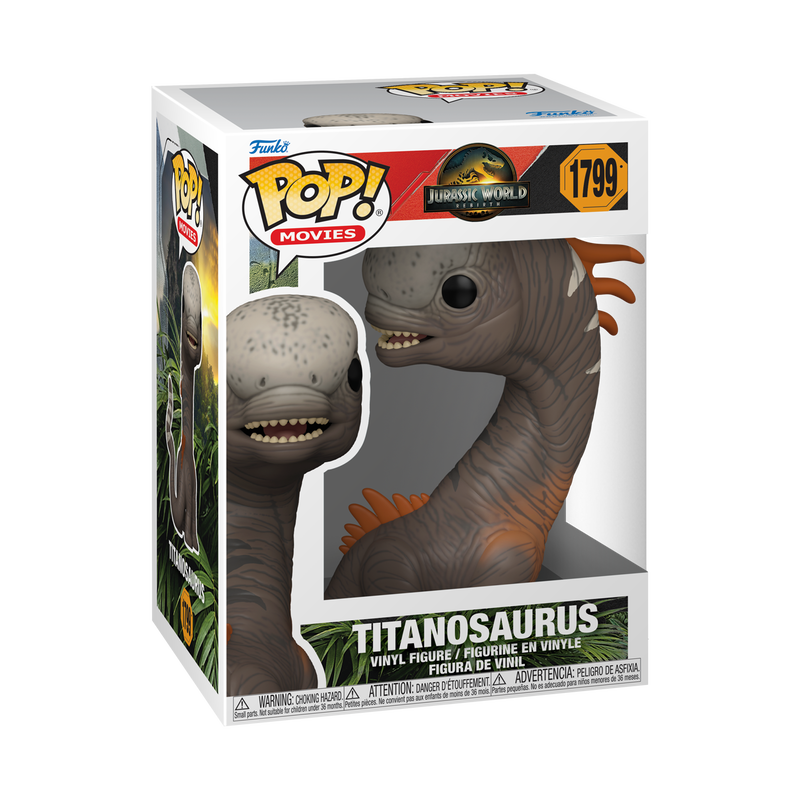 POP Movies Jurassic World Rebirth - Titanosaurus